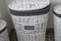 Kôš na bielizeň s látkou 49cm