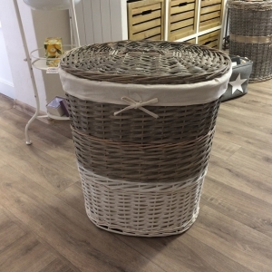 Kôš na bielizeň s vekom 45×58×34cm