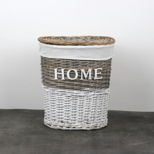 Kôš na bielizeň s vekom HOME 38×50×27cm
