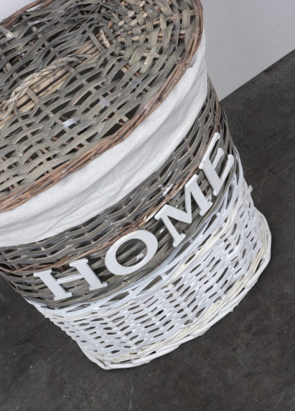 Kôš na bielizeň s vekom HOME 38×50×27cm