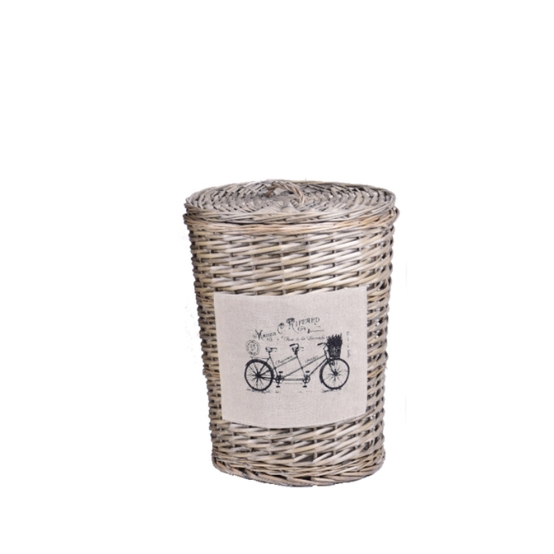 Kôš na bielizeň z prútia 41cm