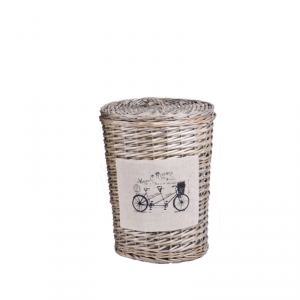 Kôš na bielizeň z prútia 41cm
