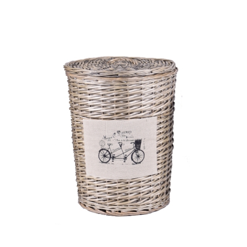 Kôš na bielizeň z prútia 50cm