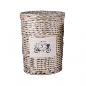 Kôš na bielizeň z prútia 60cm