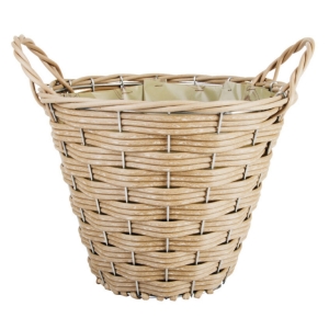 Kôš s prútenými ušami 30,5 x 25 x 27,5 cm
