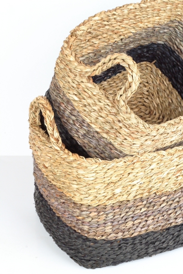 Kôš z morskej trávy 20x31x22cm