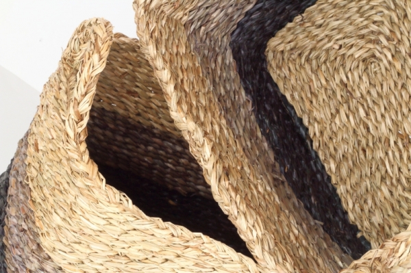 Kôš z morskej trávy 23x33x23cm