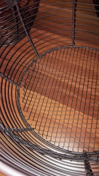 Košík drôtený antik - vyradené dek4605