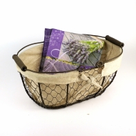 Košík kovový set 3ks