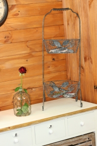 Košík na ovocie / etažér - motív príbory