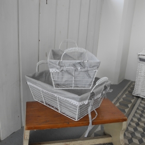 Košík na pečivo 2ks