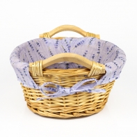 Košík na pečivo levanduľa 37cm