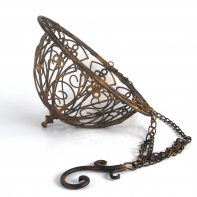 Košík záves na kvety 31cm