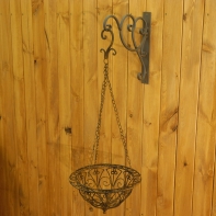 Košík záves na kvety 31cm