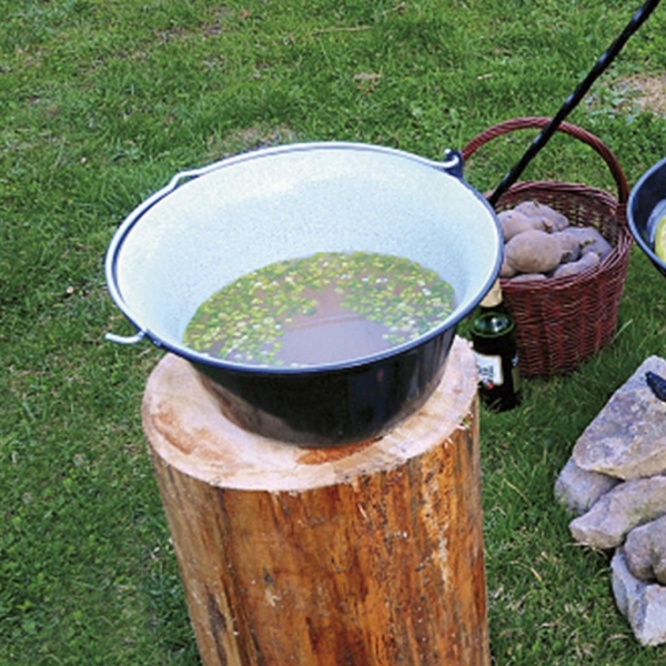 Kotlík na oheň smalt 13 l