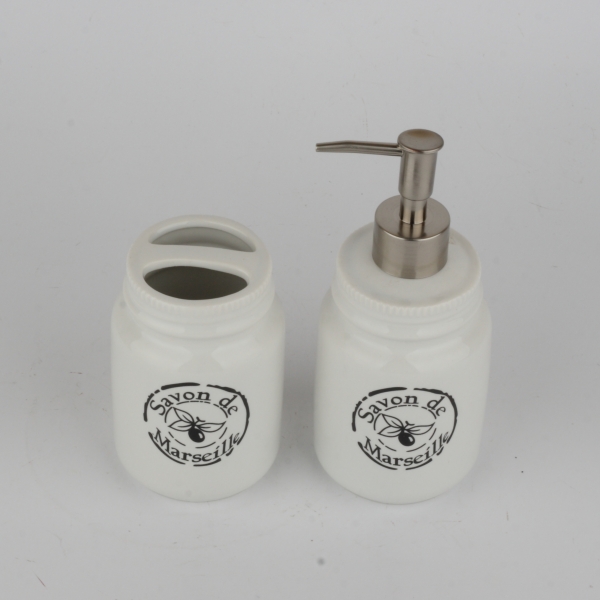 Kúpeľňová sada Savon de Marseille (2ks)