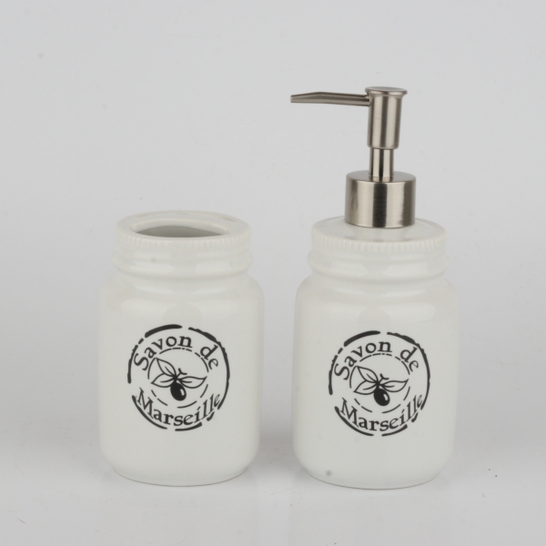 Kúpeľňová sada Savon de Marseille (2ks)