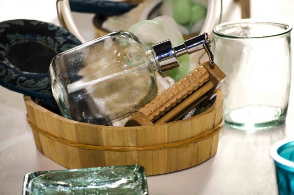 Kúpeľňová sada sklenená Authentic