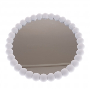 Kúpeľňové zrkadlo s perlami