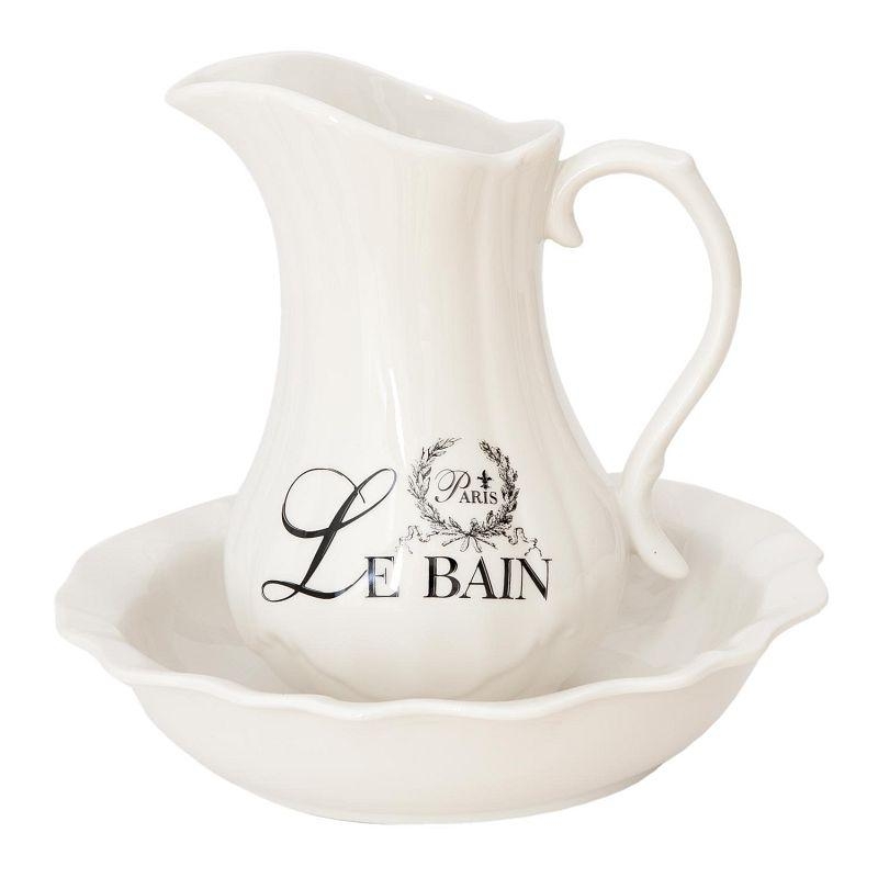 Kúpeľňový set džbán s misou Le Bain Paris