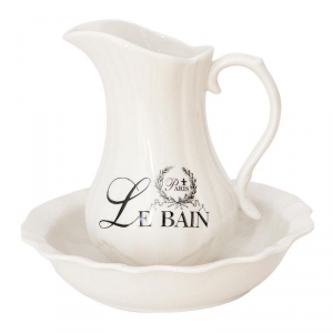 Kúpeľňový set džbán s misou Le Bain Paris