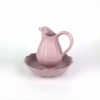 Kúpeľňový set - džbán s misou Vintage rose