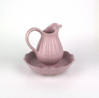Kúpeľňový set - džbán s misou Vintage rose