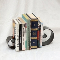 Kovaná zarážka na knihy - šnek