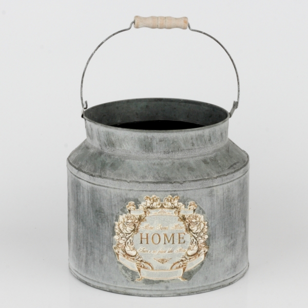 Kovová dekoračné bandaska HOME (sada 3ks) 34/27 / 20cm