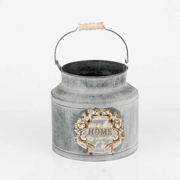 Kovová dekoračné bandaska HOME (sada 3ks) 34/27 / 20cm