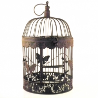 Kovová klietka retro 51 cm