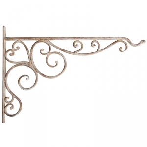 Kovová konzola na kvetiny 35x24cm