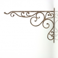 Kovová konzola na kvetiny 35x24cm