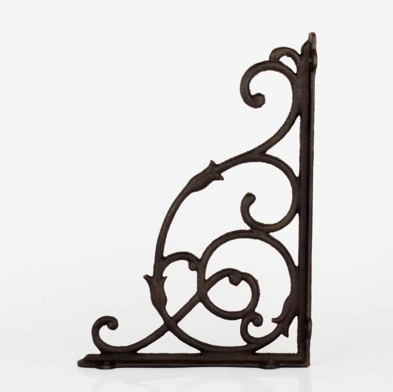 Kovová konzola na police 33x3x22cm