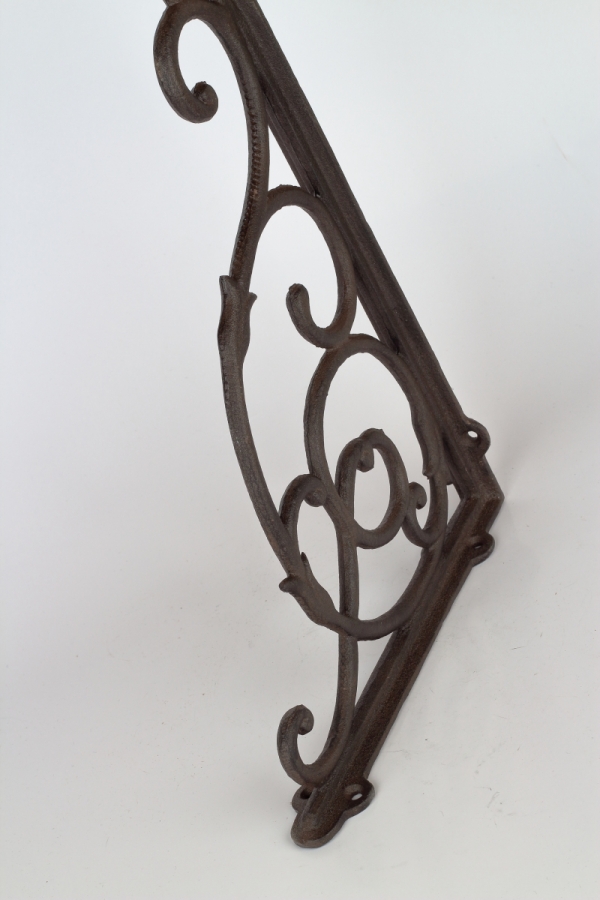 Kovová konzola na police 33x3x22cm