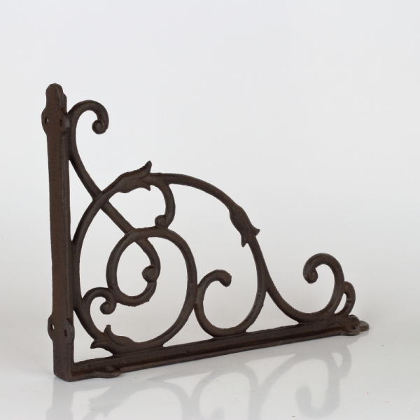 Kovová konzola na police 33x3x22cm