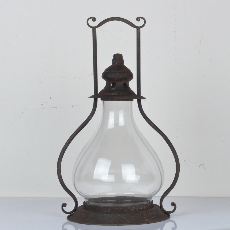 Kovová lampáš 22x45cm 