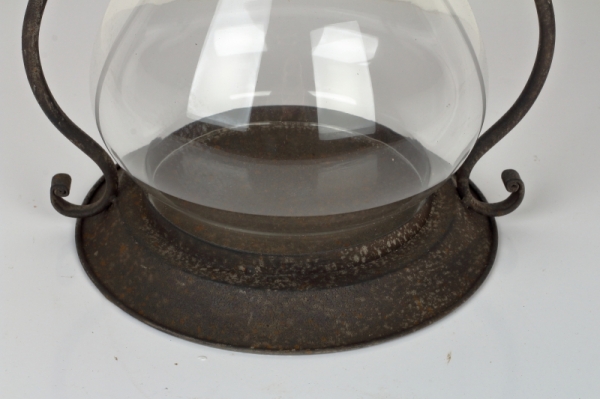 Kovová lampáš 22x45cm 