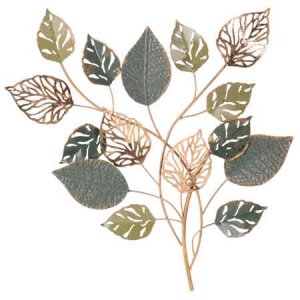 Kovová nástenná dekorácia 65x54cm