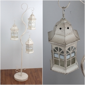 Kovová stojacie lucerna 130cm