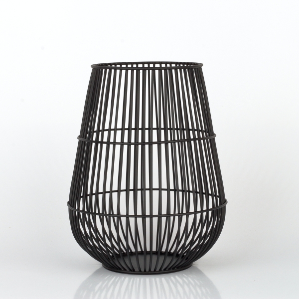 Kovová váza HANORA 15x18,5cm