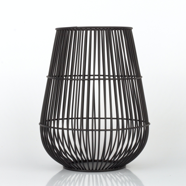 Kovová váza HANORA 15x18,5cm