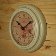 Kovové hodiny MARSEILLE SENTEURS DE ROSE