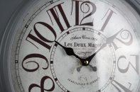 Kovové hodiny retro 35x35cm