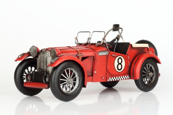 Kovové modely áut pretekárske auto 32cm