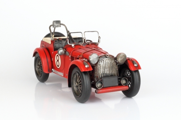 Kovové modely áut pretekárske auto 32cm