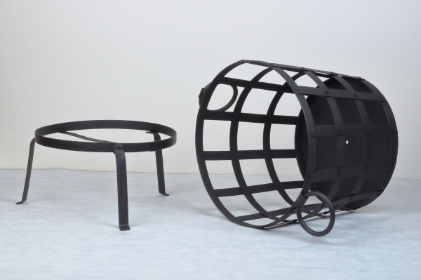 Záhradné ohnisko prenosné liatina 54cm