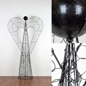 Kovový anděl 150cm 