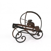 Kovový bar na víno 29cm