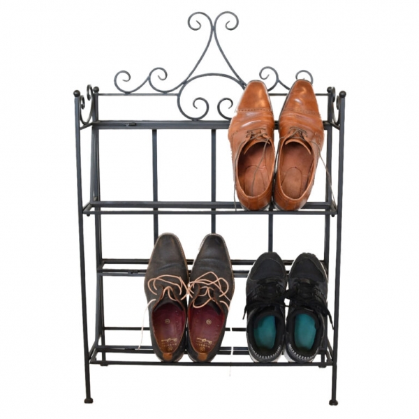 Kovový botník skladacie 60x24,7x92cm